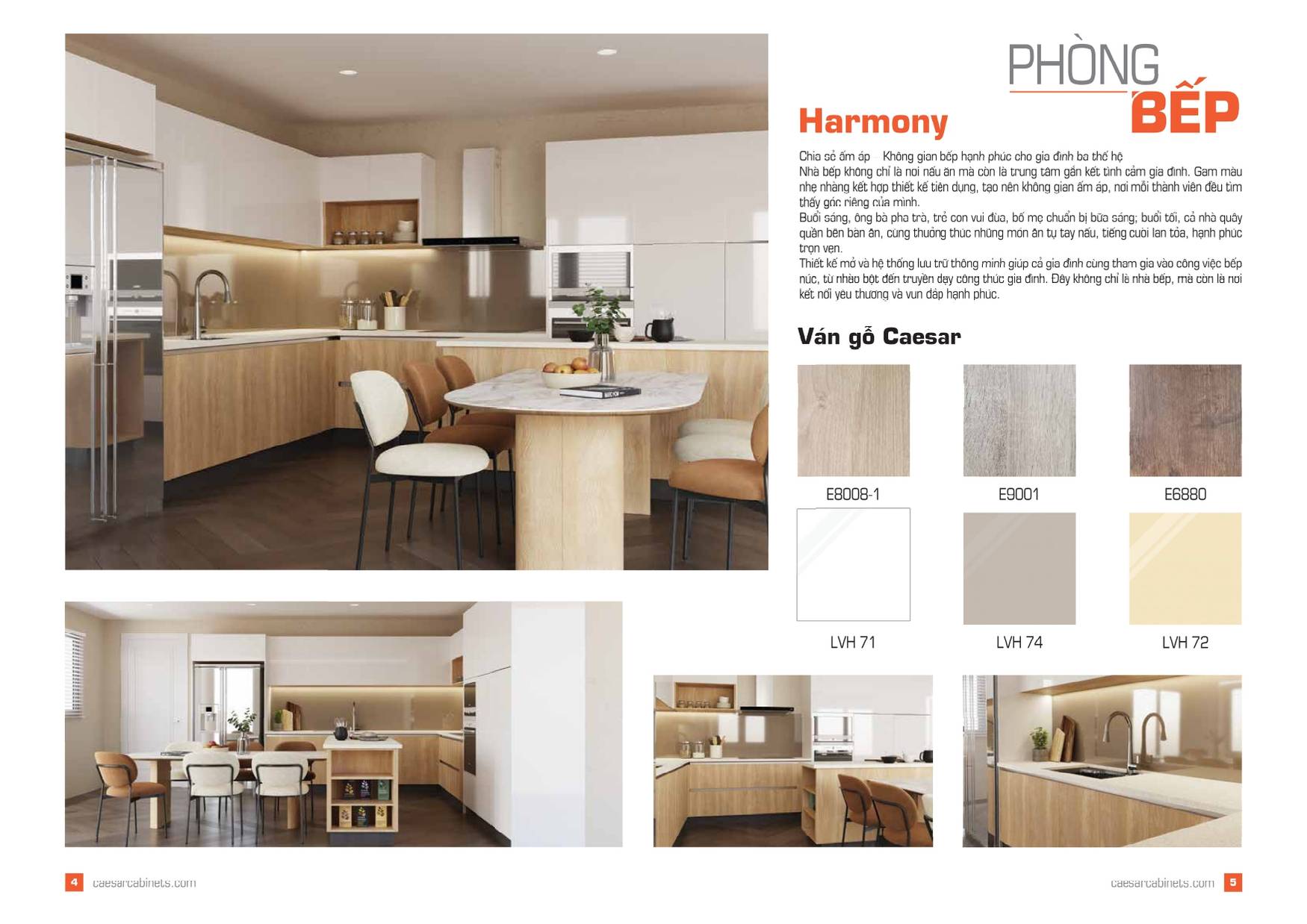 Tủ bếp Caesar Catalogue và Bảng giá mới nhất 2025 /Page 2